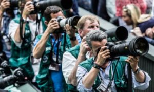 Tennishead photographer Mike Frey shares his experience of a typical day at Wimbledon