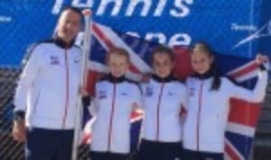 Two British youngsters are raising money to attend the Junior Orange Bowl one of the biggest events in the international junior calendar