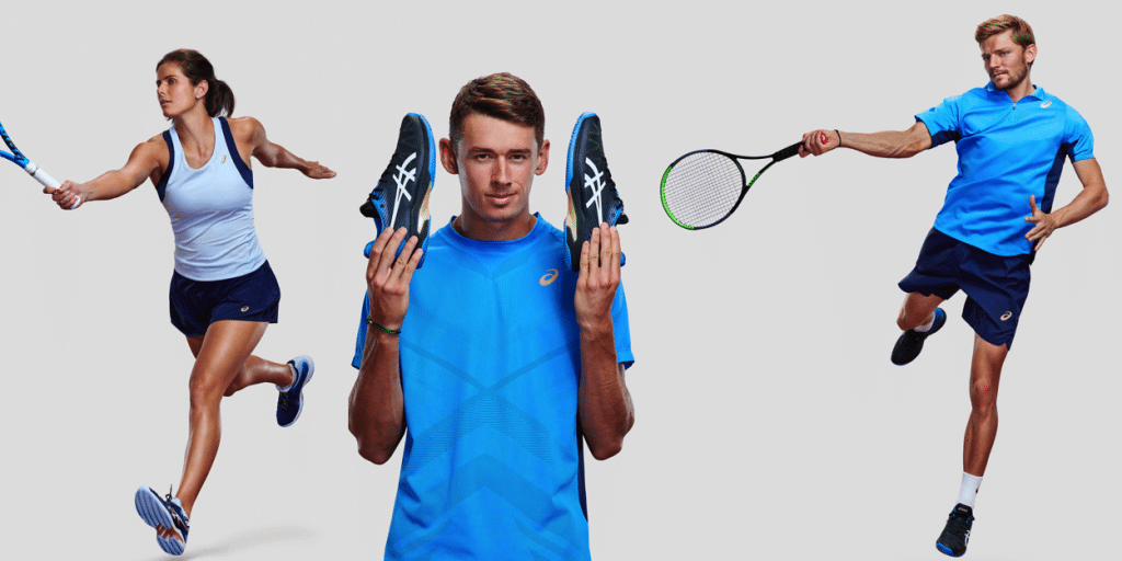 ASICS players Goffin de Minaur Georges